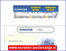 Radna odeća, zaštitna odeća, obuća, HTZ oprema, www.euroton-poslovanje.si