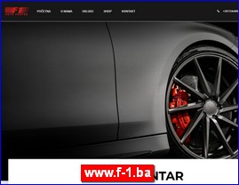 Automobili, servisi, delovi, www.f-1.ba