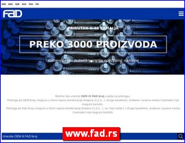 Automobili, servisi, delovi, Beograd, www.fad.rs