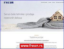 Klima ureaji, www.freon.rs