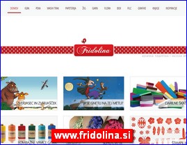 Kancelarijska oprema, materijal, kolska oprema, www.fridolina.si