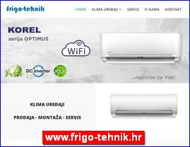 Klima ureaji, www.frigo-tehnik.hr