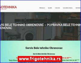 Klima ureaji, www.frigotehnika.rs