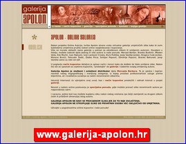 Galerije slika, slikari, ateljei, slikarstvo, www.galerija-apolon.hr