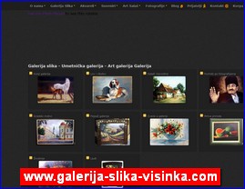 Galerije slika, slikari, ateljei, slikarstvo, www.galerija-slika-visinka.com