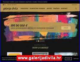 Galerije slika, slikari, ateljei, slikarstvo, www.galerijadivila.hr