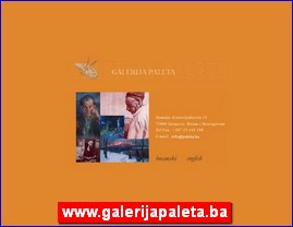 Galerije slika, slikari, ateljei, slikarstvo, www.galerijapaleta.ba