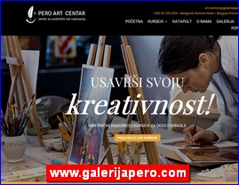 Galerije slika, slikari, ateljei, slikarstvo, www.galerijapero.com