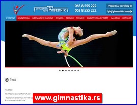 Sportski klubovi, atletika, atletski klubovi, gimnastika, gimnastički klubovi, aerobik, pilates, Yoga, www.gimnastika.rs