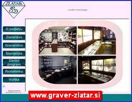 Zlatare, zlato, zlatarstvo, nakit, satovi, www.graver-zlatar.si