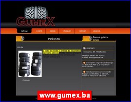 Automobili, servisi, delovi, www.gumex.ba