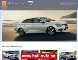 Automobili, servisi, delovi, www.halilovic.ba