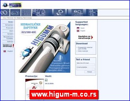 Plastika, guma, ambalaža, www.higum-m.co.rs