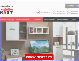 Nameštaj, Srbija, www.hrast.rs