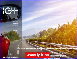 Arhitektura, projektovanje, www.igh.ba