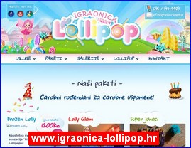 Igraonice, rođendaonice, www.igraonica-lollipop.hr