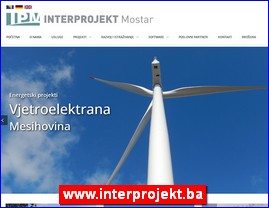 Arhitektura, projektovanje, www.interprojekt.ba