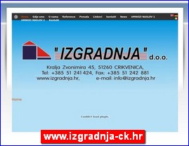 Arhitektura, projektovanje, www.izgradnja-ck.hr