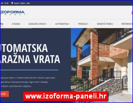 PVC, aluminijumska stolarija, www.izoforma-paneli.hr