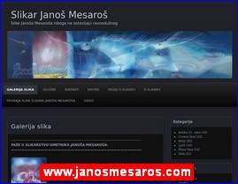 Galerije slika, slikari, ateljei, slikarstvo, www.janosmesaros.com