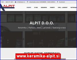 PVC, aluminijumska stolarija, www.keramika-alpit.si