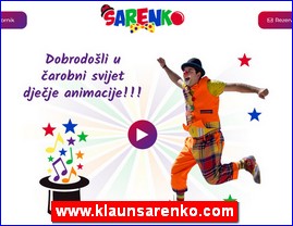 Igraonice, rođendaonice, www.klaunsarenko.com