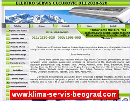 Klima ureaji, www.klima-servis-beograd.com