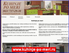 Nameštaj, Srbija, www.kuhinje-po-meri.rs