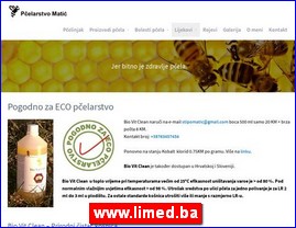 Med, proizvodi od meda, p�elarstvo, www.limed.ba