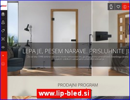 PVC, aluminijumska stolarija, www.lip-bled.si