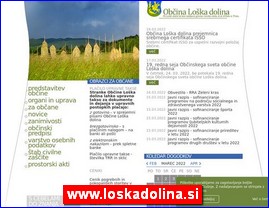 Gradovi, regije  , www.loskadolina.si