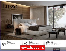 Nameštaj, Srbija, www.lusso.rs