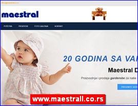 Oprema za decu i bebe, www.maestrall.co.rs