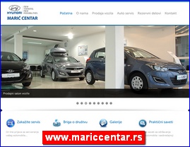 Automobili, servisi, delovi, www.mariccentar.rs