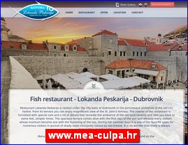 Restorani, www.mea-culpa.hr
