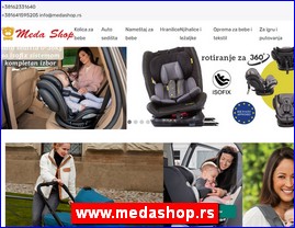 Oprema za decu i bebe, www.medashop.rs