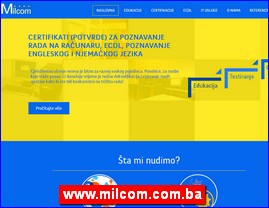 kole stranih jezika, www.milcom.com.ba