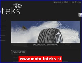 Sportska oprema, www.moto-loteks.si