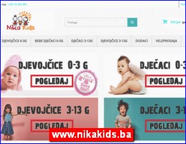 Oprema za decu i bebe, www.nikakids.ba