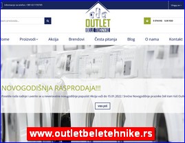 Bela tehnika, Srbija, www.outletbeletehnike.rs