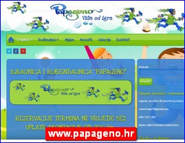 Igraonice, rođendaonice, www.papageno.hr