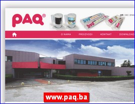 Plastika, guma, ambalaža, www.paq.ba