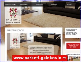 Podne obloge, parket, tepisi, www.parketi-galekovic.rs
