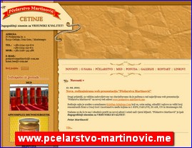 Med, proizvodi od meda, pelarstvo, www.pcelarstvo-martinovic.me