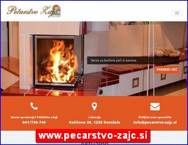 Energetika, elektronika, grejanje, gas, www.pecarstvo-zajc.si
