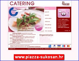 Ketering, catering, organizacija proslava, organizacija venanja, www.piazza-sukosan.hr