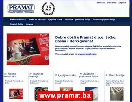 Plastika, guma, ambalaža, www.pramat.ba