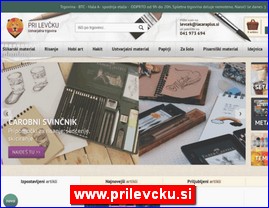 Kancelarijska oprema, materijal, kolska oprema, www.prilevcku.si