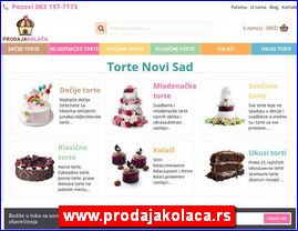 Konditorski proizvodi, keks, čokolade, bombone, torte, sladoledi, poslastičarnice, www.prodajakolaca.rs