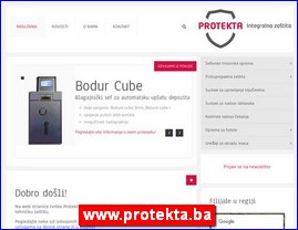 Alarmi, obezbedjenje, www.protekta.ba